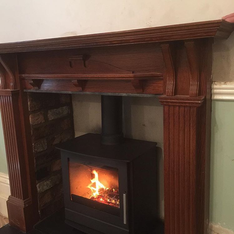 Log burner installed by Cottage Stoves Wirral