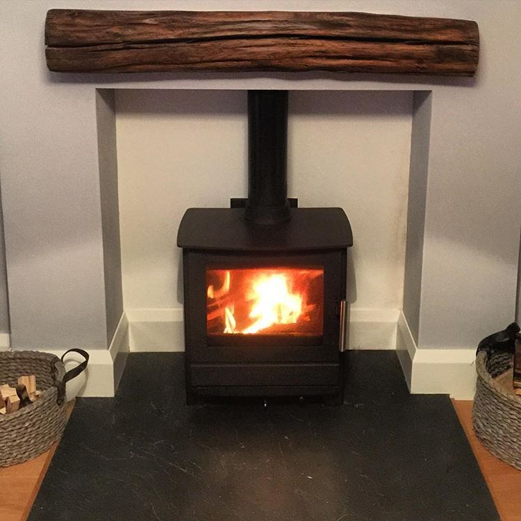 Log burner installed by Cottage Stoves Wirral