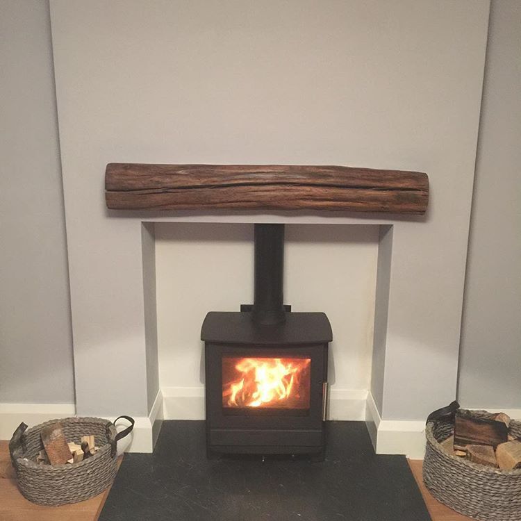 Log burner installed by Cottage Stoves Wirral