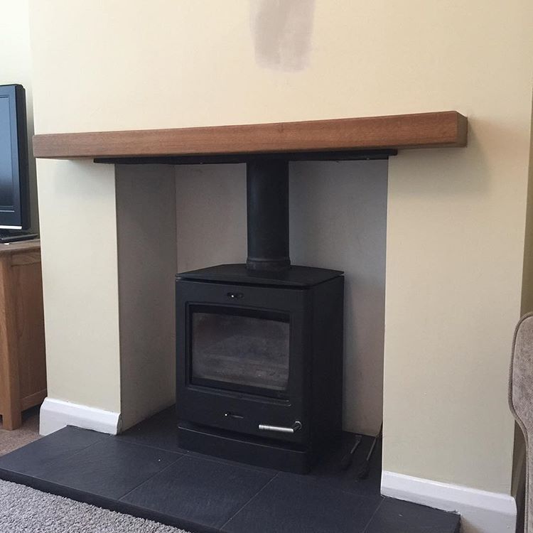 Log burner installed by Cottage Stoves Wirral