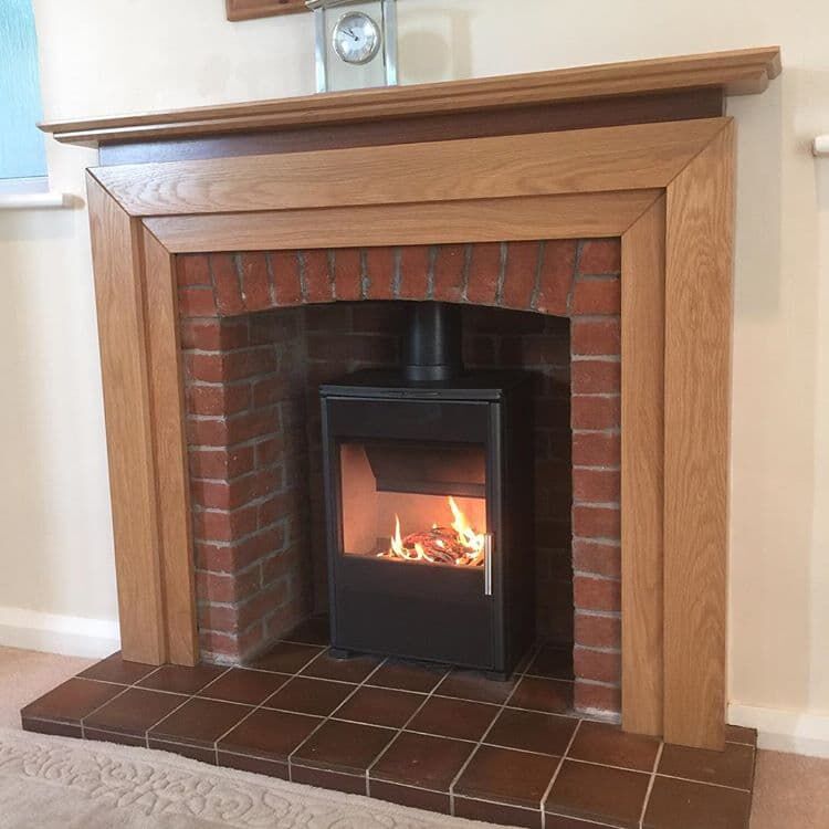 Log burner installed by Cottage Stoves Wirral