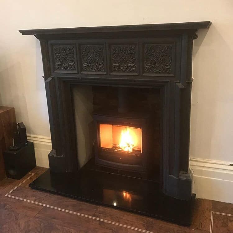 Log burner installed by Cottage Stoves Wirral
