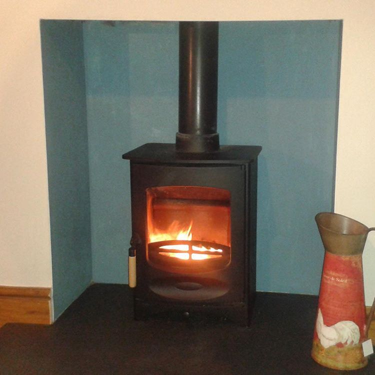 Log burner installed by Cottage Stoves Wirral