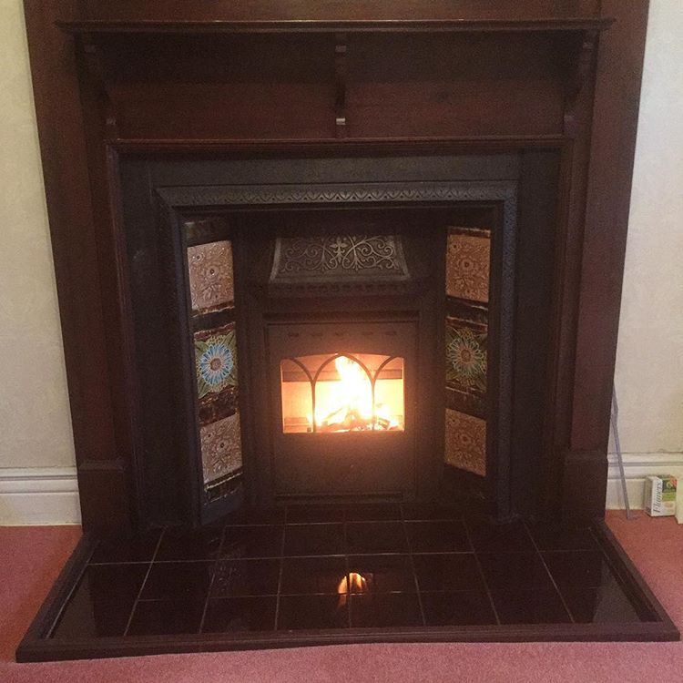 Log burner installed by Cottage Stoves Wirral